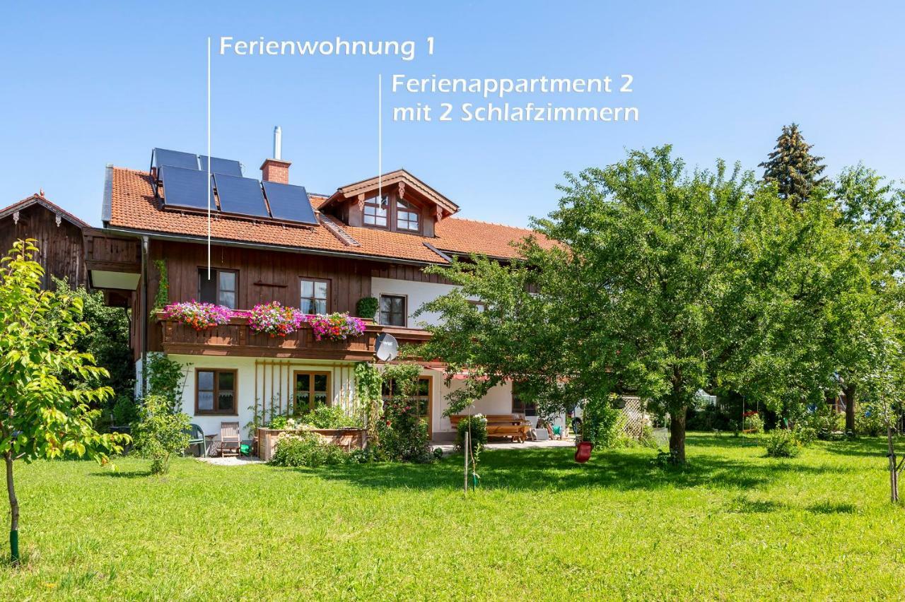 Zaisslhaeusl Hof Ferienwohnungen Übersee Exterior foto