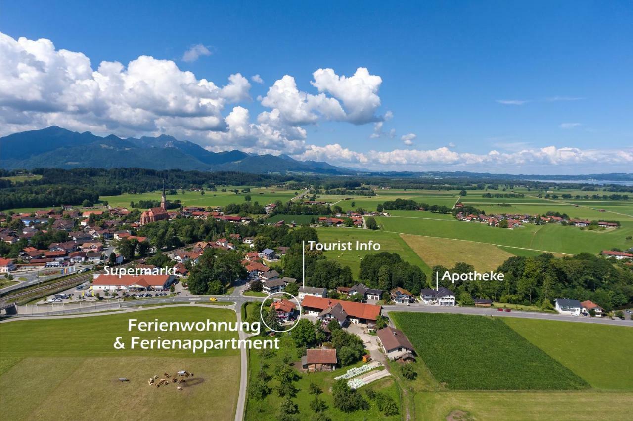 Zaisslhaeusl Hof Ferienwohnungen Übersee Exterior foto